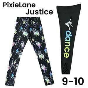 LIKE NEW! Girls PixieLane 9-10 Leggings